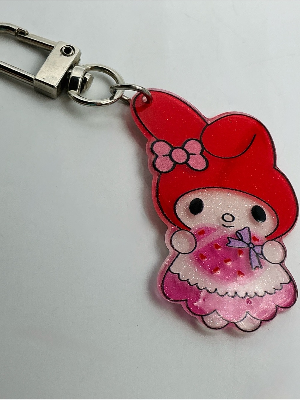 Hello Kitty Lot Friends Plush Stuffed Animals Keychain Luggage Tag Phone Holder - Picture 8 of 16